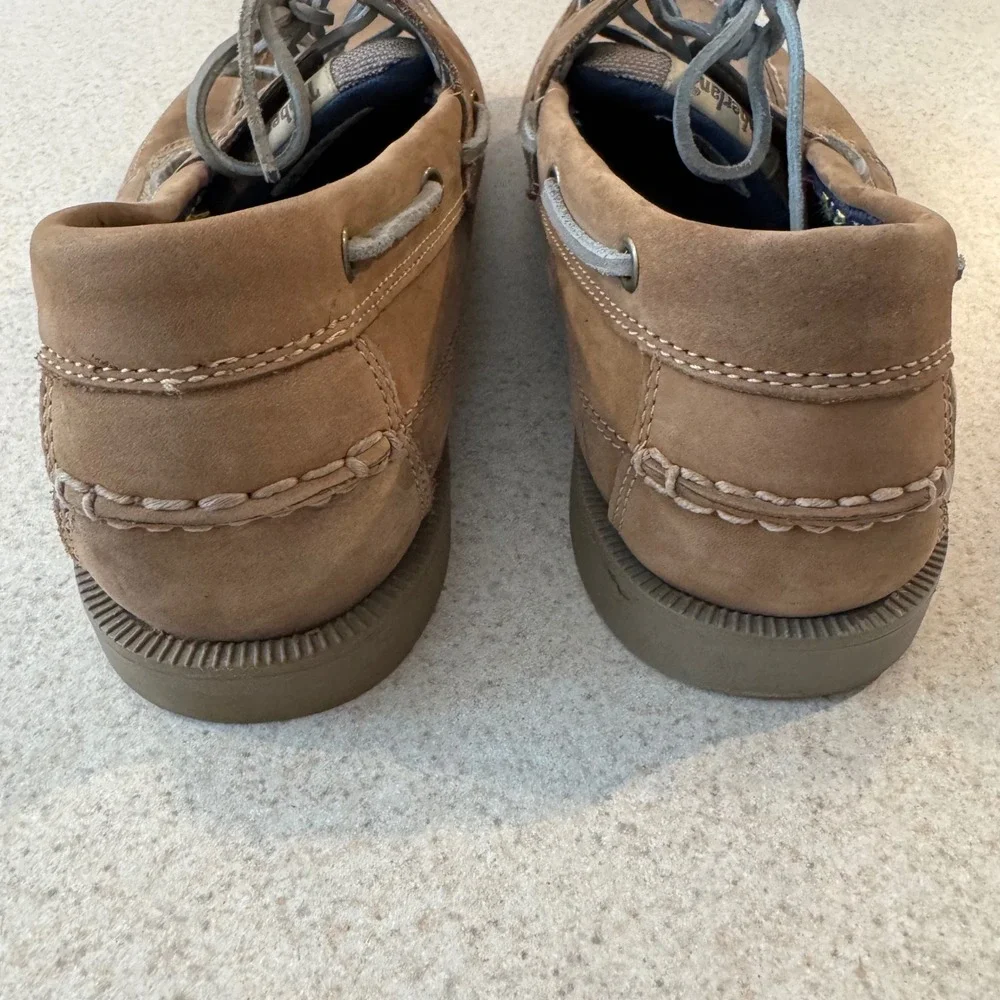 Timberland Earthkeepers Boat‎ Shoes Mens 15M Tan Brown Leather Nautical